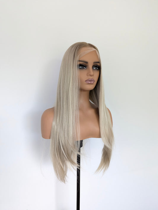 MADDY Lace Front Synthetic Ash Blonde