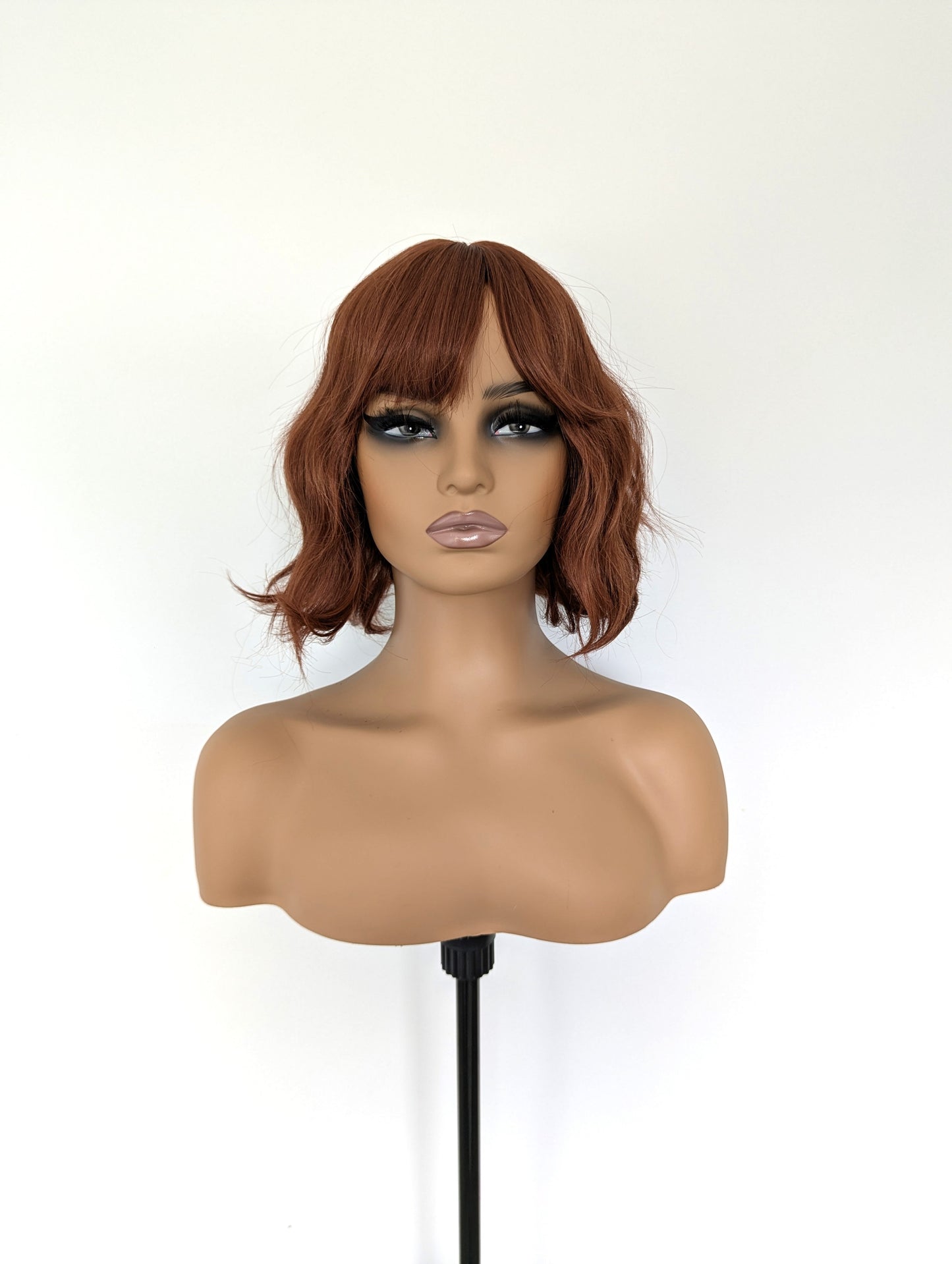 VIVIAN Fringe Synthetic Red