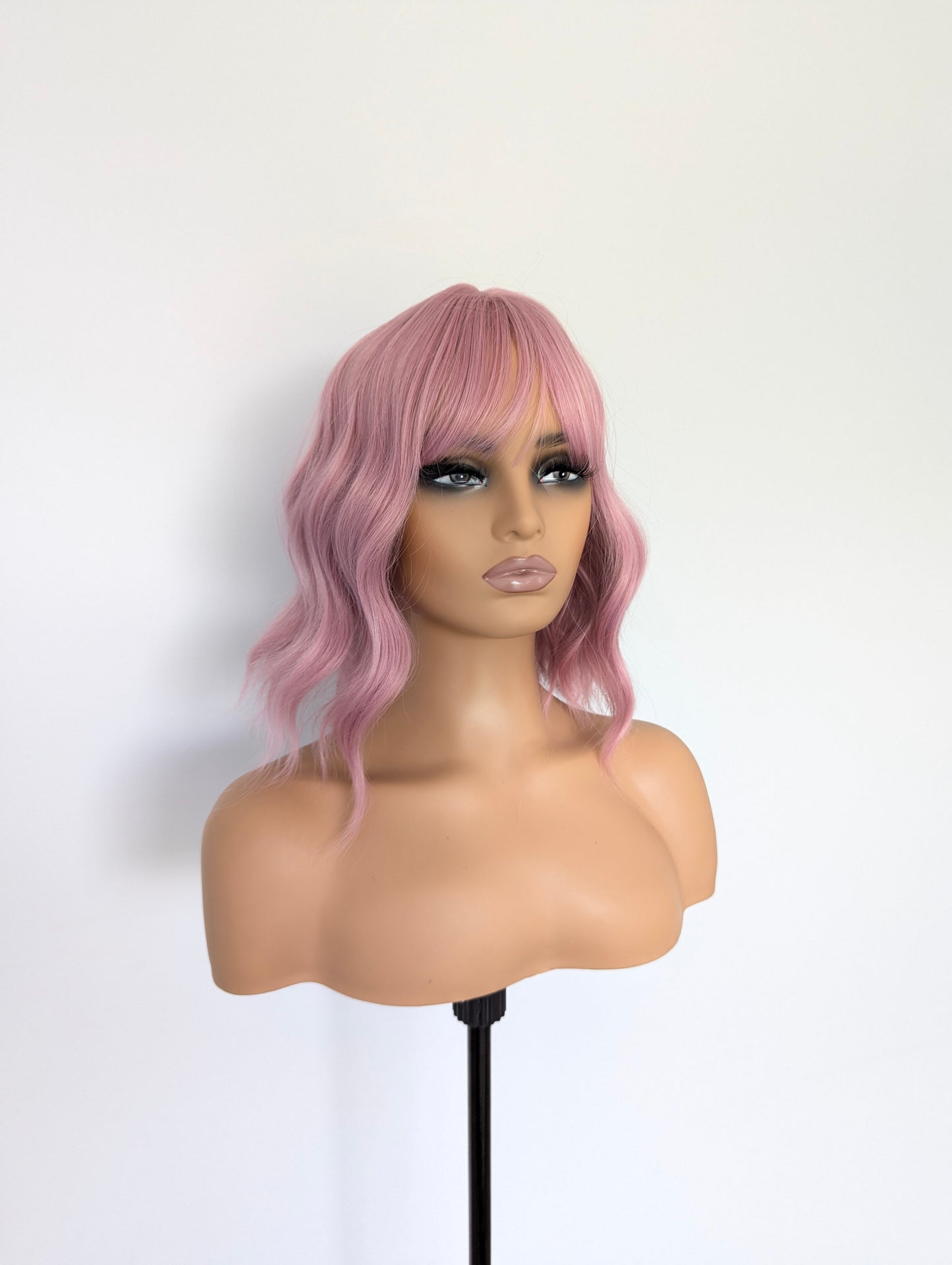 CELINE Fringe Synthetic Pink