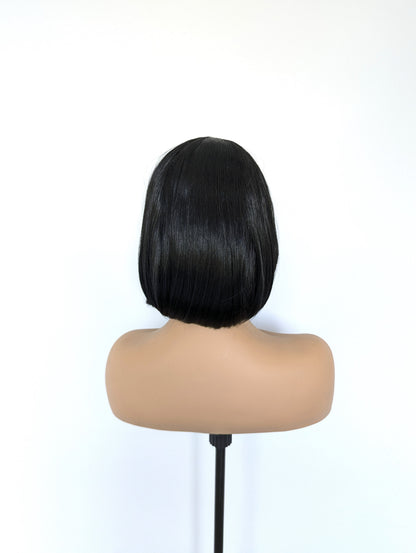 EVELYN Lace Front Synthetic Black Bob
