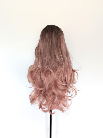 ISLA Fringe Synthetic Pink Ombre